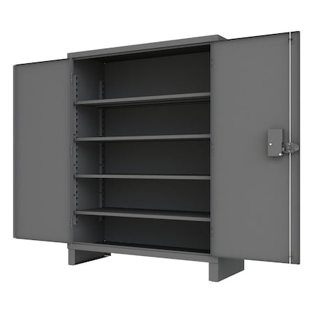 Access Control Cabinet, 4 Shelves MPN:3704PL-4S-95