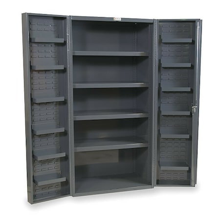 Extra-Heavy Duty Bin Cabinet, 36 in W, 72 in H, 24