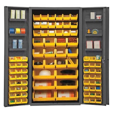 Heavy Duty Bin Cabinet, 72 in H MPN:DC36-78-6DS-95