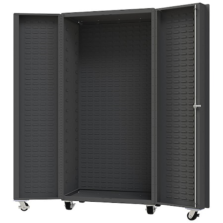 Heavy Duty Heavy duty mobile cabinet, 36 1/4 in W, 76 1/4 in H, 26 in D, 0 Bins MPN:DCM36-BDLP-95