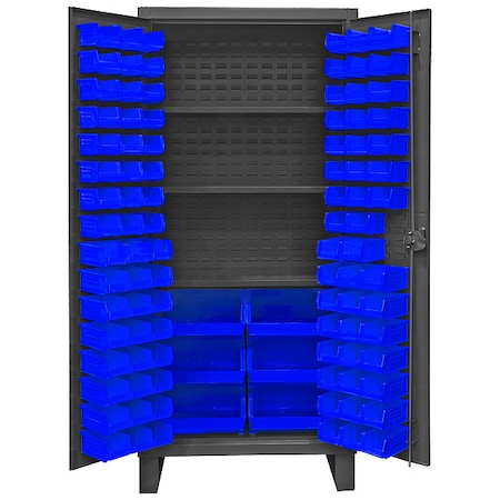 Super Duty Bin Cabinet, 36 in W, 78 in H, 24