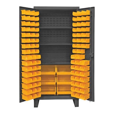 Super Duty Bin Cabinet, 36 in W, 78 in H, 24