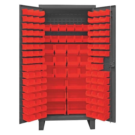 Super Duty Bin Cabinet, 36 in W, 78 in H, 24