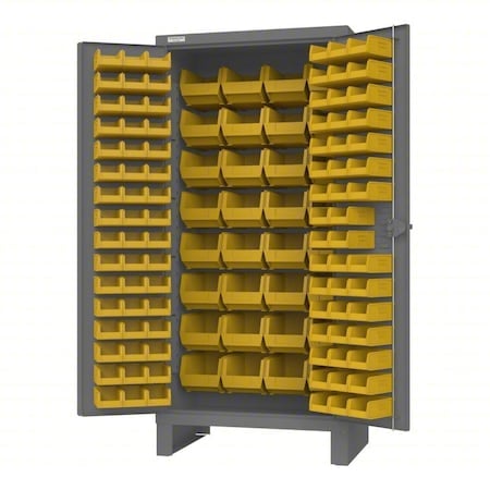 Super Duty Bin Cabinet, 36 in W, 78 in H, 24 in D, 120 Bins MPN:HDC36-126B-95