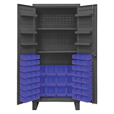 Super Duty Bin Cabinet, 36 in W, 78 in H, 24