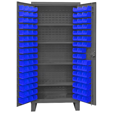 Super Duty Bin Cabinet, 36 in W, 78 in H, 24