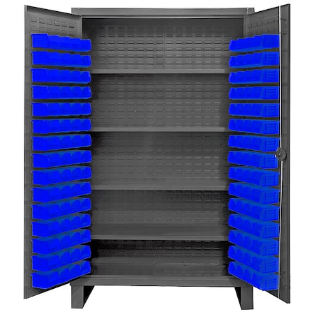 Super Duty Bin Cabinet, 48 in W, 78 in H, 24
