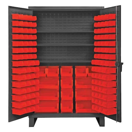 Super Duty Bin Cabinet, 36 in W, 78 in H, 24