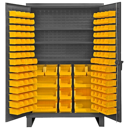Super Duty Bin Cabinet, 48 in W, 78 in H, 24