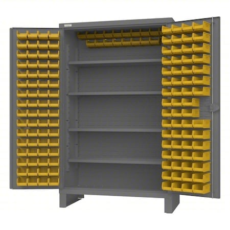 Super Duty Bin Cabinet, 48 in W, 78 in H, 24 in D, 144 Bins MPN:HDC48-144B-4S95