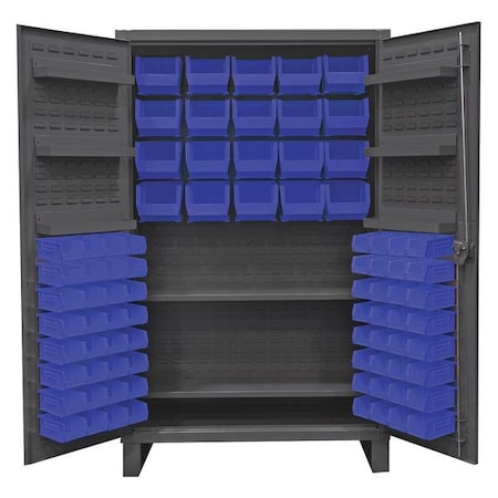 Super Duty Bin Cabinet, 48 in W, 78 in H, 24