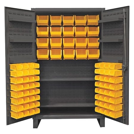 Super Duty Bin Cabinet, 48 in W, 78 in H, 24