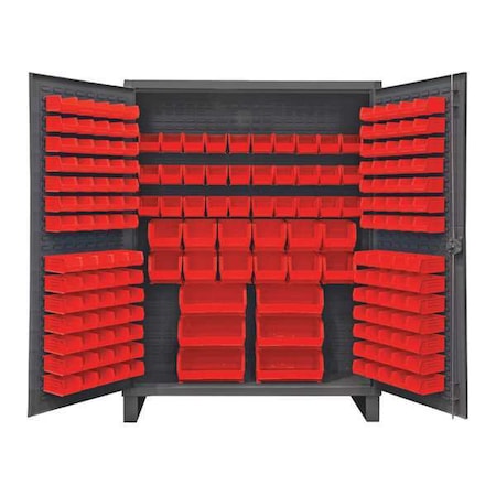 Super Duty Bin Cabinet, 60 in W, 78 in H, 24