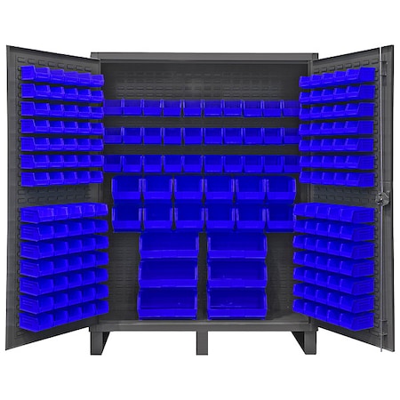 Super Duty Bin Cabinet, 60 in W, 78 in H, 24