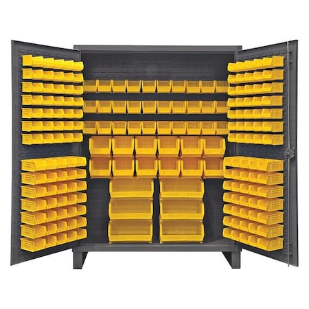 Super Duty Bin Cabinet, 60 in W, 78 in H, 24