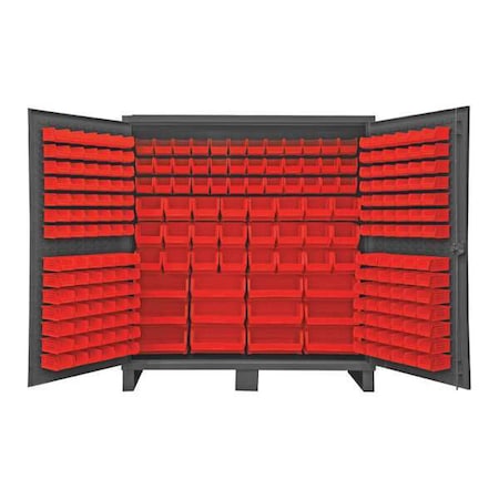Super Duty Bin Cabinet, 72 in W, 78 in H, 24