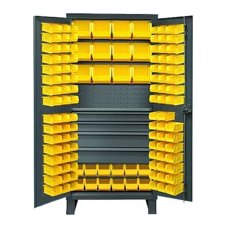 Super Duty Bin Cabinet, 36 in W, 78 in H, 24