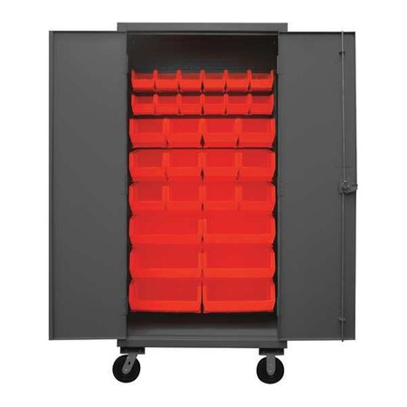 Super Duty Bin Cabinet, 36 in W, 80 in H, 24