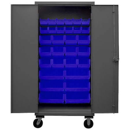 Super Duty Bin Cabinet, 36 in W, 80 in H, 24