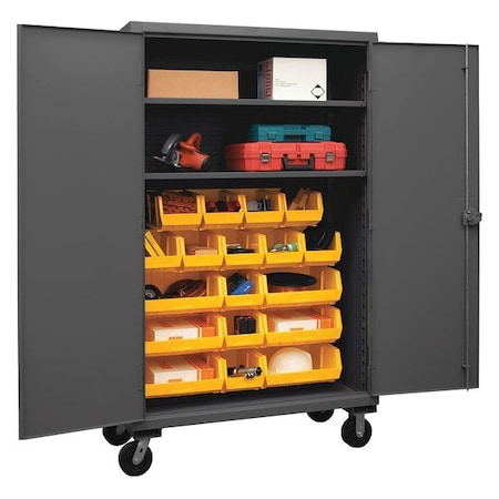 Super Duty Bin Cabinet, 48 in W, 80 in H, 24