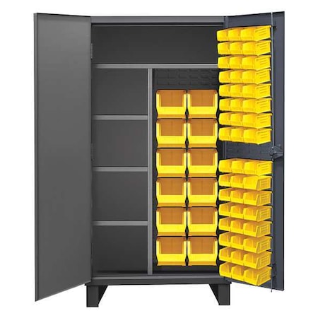Super Duty Bin Cabinet, 36 in W, 78 in H, 24