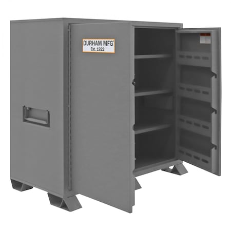 Jobsite Storage Cabinet, 59 Cu. Ft. MPN:JSC-306061-6S94T-D719
