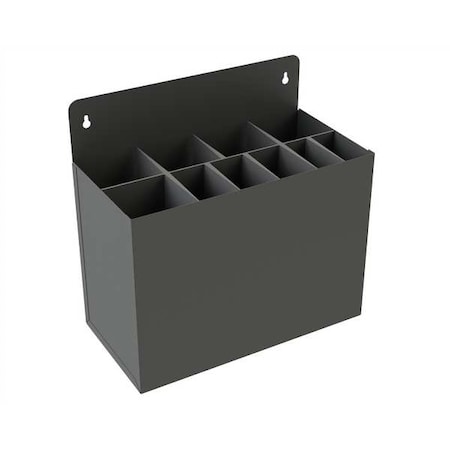 Keystock Rack, D 6 1/4, W 12 1/4, H 12, Gray MPN:381-95