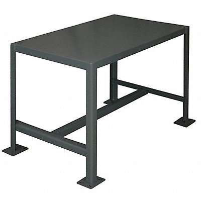 Fixed Work Table Steel 24 W 18 D MPN:MT182424-2K195