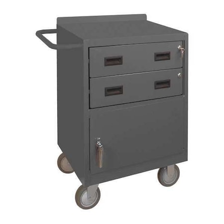 Mobile Cabinet Bench, Steel, 24