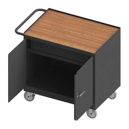 Mobile Cabinet Bench, Hardboard, 36