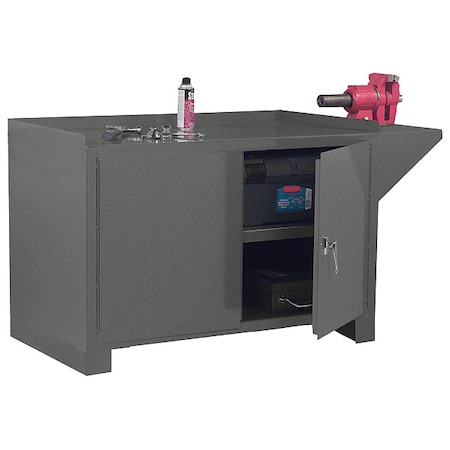 14 ga. Steel Cabinet Workbench, 48
