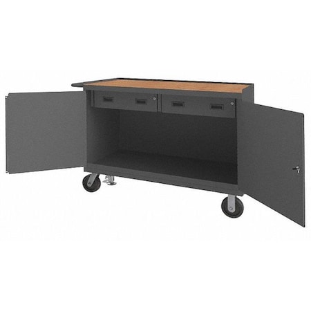 Mobile Cabinet Bench, Hardboard, 48