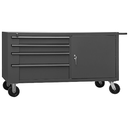 Mobile Workbench, 4000lb, 32inL, 66-3/4 inW MPN:MBC-3060-95