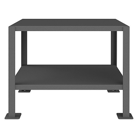 Hvy Dty Machine Table, 2 Shlvs, Optional Drawer, 36X24X30 MPN:MT12G243630-3K295
