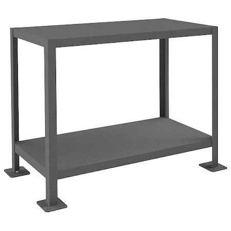 Fixed Work Table, Steel, 36