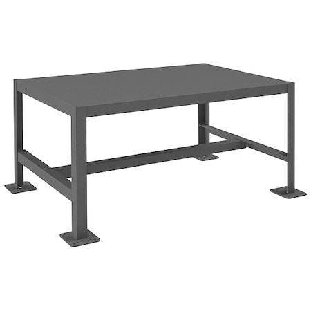Fixed Work Table, Steel, 36