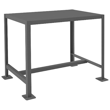 Fixed Work Table, Steel, 36