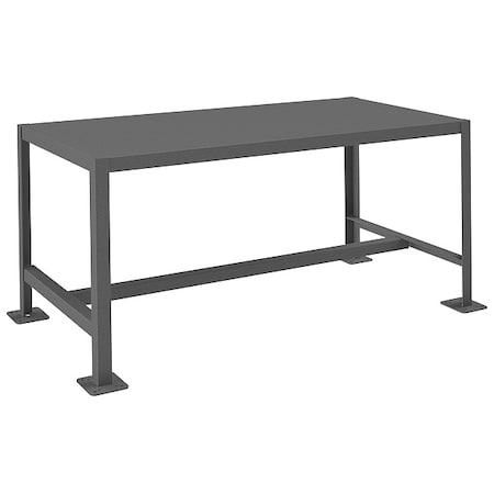 Fixed Work Table, Steel, 48
