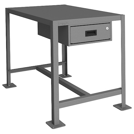 Fixed Work Table, Steel, 36