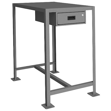 Fixed Work Table, Steel, 36