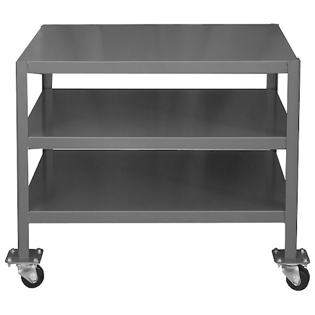 Mbl Mach Table, 18x36x30, 2000 lb, 3 Shlf MPN:MTM183630-2K395