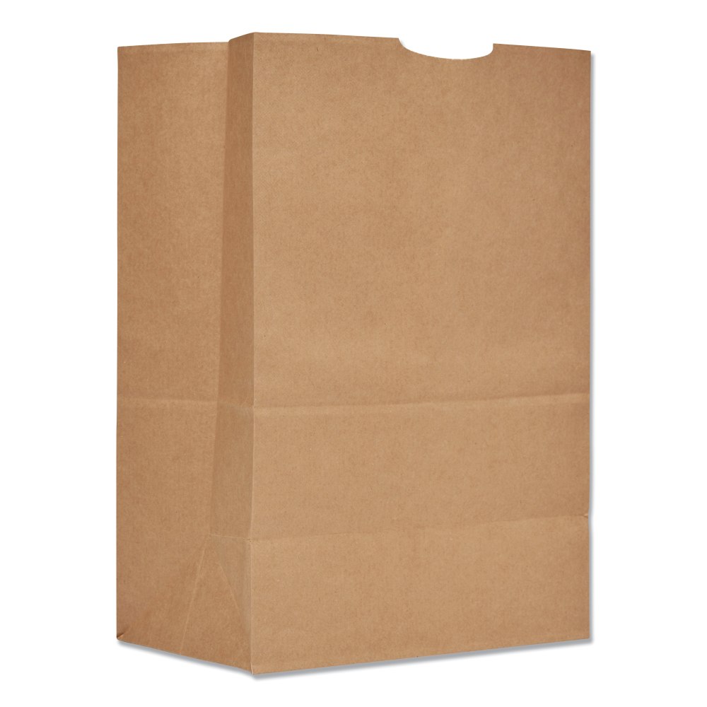 Dust Off The Bag Company General Grocery Paper Bags, Kraft Brown, 12 inch x 7 inch x 17 inch, 400 Bundle/Case MPN:SK1675
