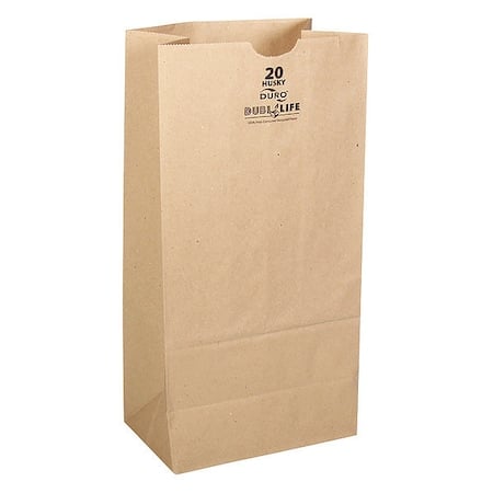 Grocery Bag, Brn, 16-1/8