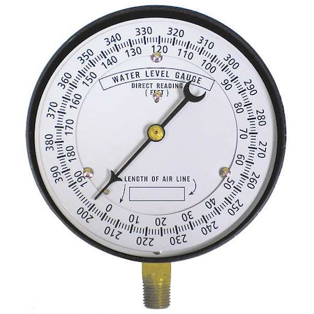 Well Water Level Gauge, +/-2.00%, Black MPN:CA566