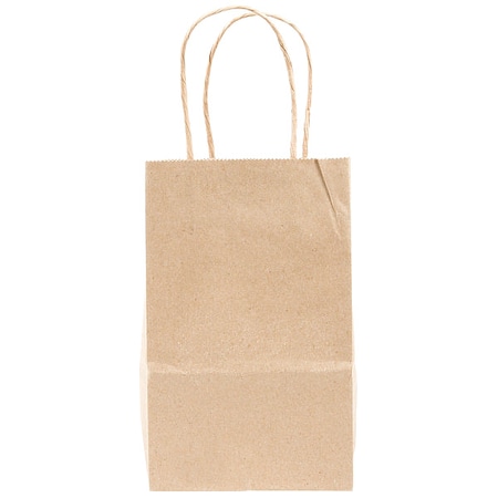 ShoppingBag, 5-1/4inD, 8-5/12inH, PK250 MPN:87093