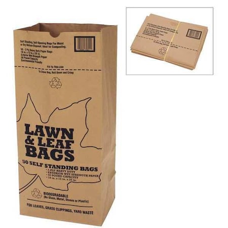 Yardmaster Lawn and Leaf Bag Retail, PK12 MPN:91496