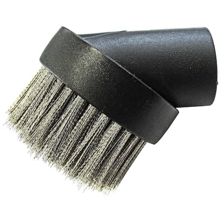Wire Brush Tool Round, Ash Vac MPN:14113