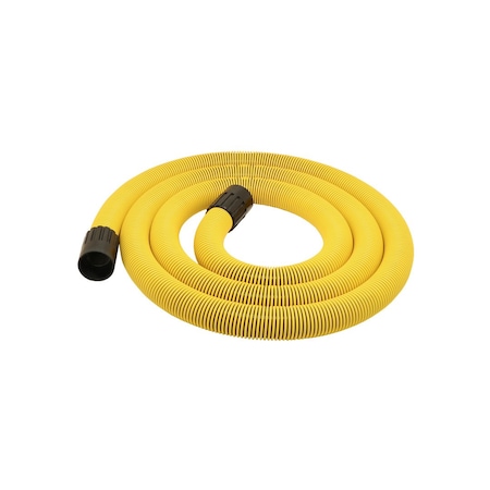 Vacuum Hose, 12 ft L, Yellow, Plastic MPN:14251