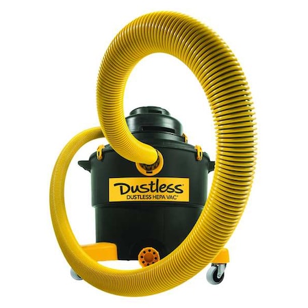 Dust Extractor, 16 gal, HEPA, 131 cfm, 5 hp MPN:D1606