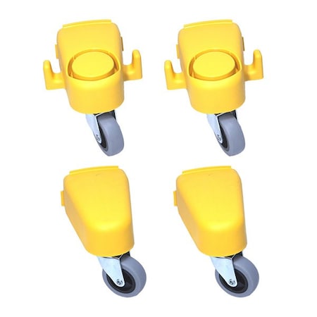 Front and Back Legs w/Caster, PK4 MPN:D1640